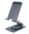 Mars Gaming MA-RSS, Soporte Plegable para Smartphone, Rotación Dinámica 360º + Ajuste en Altura y Ángulo 180º, Soporte Teléfono 