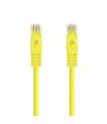 Nanocable Cable Red Latiguillo RJ45 LSZH CAT.6A UTP AWG24, Amarillo, 25 cm