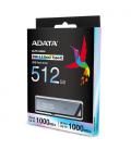 ADATA UE800 unidad flash USB 512 GB USB Tipo C 3.2 Gen 2 (3.1 Gen 2) Plata