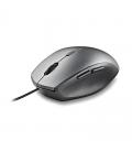 Ngs wired ergo silent mouse + usb type c adap gray