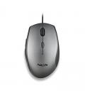 Ngs wired ergo silent mouse + usb type c adap gray
