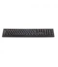 Tacens Anima AK0PT - Teclado Profesional de membrana, ecológico,layout portugués, negro