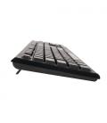 Tacens Anima AK0PT - Teclado Profesional de membrana, ecológico,layout portugués, negro