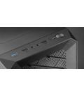 Mars Gaming MC-2000, Caja Semitorre ATX, Ventana Lateral Completa, Diseño Frontal Mesh, 1x Ventilador Ultra-silencioso FDB 120mm
