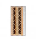 Nox semitorre hummer element madera blanco type-c
