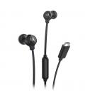 Motorola EARBUDS3CS auricular y casco Auriculares Alámbrico Dentro de oído Llamadas/Música USB Tipo C Negro