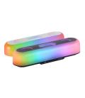 Mars Gaming MSB-ORB, Altavoz Portátil + Barra de Sonido 20W, Iluminación Orbilight RGB 360º, Soundbar con Sistema de Triple Driv
