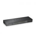 Zyxel GS1920-24V2 Gestionado Gigabit Ethernet (10/100/1000) Negro