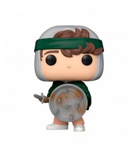 Funko pop series tv stranger things 4 hunter dustin con escudo 72137