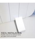 Yoevu - radiador eléctrico bajo consumo - 10 elementos - 1500 w - temporizador - programable - mando a distancia - pantalla lcd 