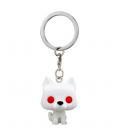Funko pop keychain llavero juego de tronos fantasma terciopelo flocked edicion especial 45044