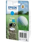 Cartucho tinta epson t3472 cian xl wf3720 - 3720dnf - golf