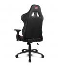Silla gaming drift dr350 negro - rosa