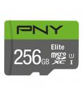 Tarjeta memoria micro secure digital micro sdxc elite pny 256gb clase 10 uhs - i u1