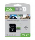 Tarjeta memoria micro secure digital micro sdxc elite pny 256gb clase 10 uhs - i u1