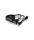 Splitter equip vga 2 puertos 450mhz alimentado por usb