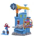 Set de juego hasbro marvel stunt squad crane smash