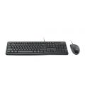 Teclado + mouse logitech mk120 optico usb 2.0 negro ingles uk