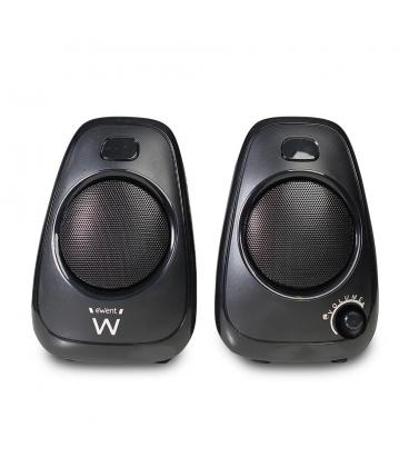 Altavoces ewent 2.0 ew3527 negro