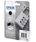 Cartucho tinta epson c13t35814010 negro durabrite ultra ink 35 - 900 paginas - candado