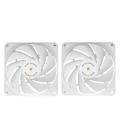 Ventilador mars gaming mfnclx2w 2 x 120mm blanco
