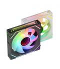 Ventilador mars gaming mflinkfinity 120mm argb negro