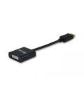 Adaptador displayport a dvi equip 0.2cm - macho - hembra - negro