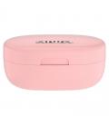 Auriculares inalambricos aiwa ebtw - 150 bluetooth rosa + estuche de carga