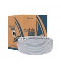 Bobina cable gris phasak utp awg23 100m cat.6 - cca solido - awg 23