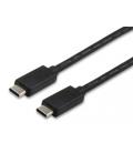 Cable usb tipo c macho a usb tipo c macho 1m