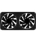 Ventilador de caja dual aerocool astro argb 2x 120mm