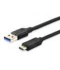 Cable usb - c macho a usb 3.1 tipo a macho 1m