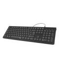 Teclado hama kc - 200 usb tipo a negro