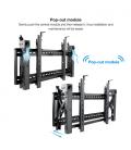 Soporte de pared tooq vesa hasta 70 pulgadas 800x400mm max 70kg