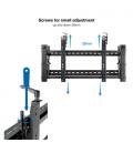 Soporte de pared tooq vesa hasta 70 pulgadas 800x400mm max 70kg