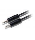 Cable audio equip mini jack 3.5mm macho macho 2.5m