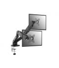 Soporte pantalla equip para mesa 13 pulgadas - 27 pulgadas 2 brazo inclinables para 2 monitor muelle de gas vesa hasta 6.5kg