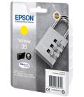 Cartucho tinta epson c13t35844010 amarillo durabrite ultra ink 35 - 650 paginas - candado