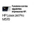 Toner hp ce401a cian 507a laserjet m551 - m575 - pro 500