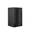 Armario rack lanberg 22u 600x600x1082 auto ensamblado 19 pulgadas hasta 60 kg negro