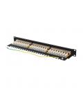 Patch panel lanberg 24 puertos 1u cat.6a ftp 19 pulgadas negro