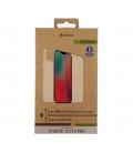 Funda muvit para iphone 12 - 12 pro + protector pantalla vidrio templado plano marco negro
