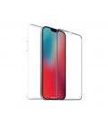 Funda muvit para iphone 12 - 12 pro + protector pantalla vidrio templado plano marco negro