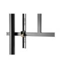 Soporte suelo trolley hama vesa hasta 100 pulgadas 1000 x 600 max 80kg