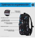 Mochila hp campus xl con patrón de mármol