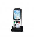 Telefono movil doro 780x black - white - 2.8 pulgadas - 4g - blanco y negro