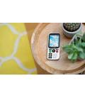 Telefono movil doro 780x black - white - 2.8 pulgadas - 4g - blanco y negro