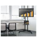 Soporte suelo trolley hama vesa hasta 75 pulgadas 600 x 400 max 40kg