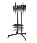 Soporte suelo trolley hama vesa hasta 75 pulgadas 600 x 400 max 40kg
