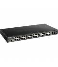 Switch d - link 52 puertos gestionable 48 gigabit ethernet 10 - 100 - 1000 4 sfp l3 lite
